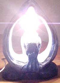 Abat-jour...carregando a luz!