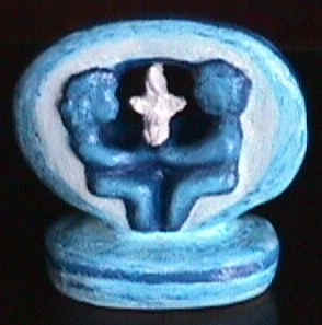Aliana/1998  - Escultura em argila por Vernica Maria Mapurunga de Miranda Miranda