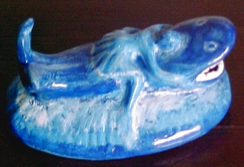 Amigo Peixe-Escultura em argila por Vernica Maria Mapurunga de Miranda/janeiro/2001