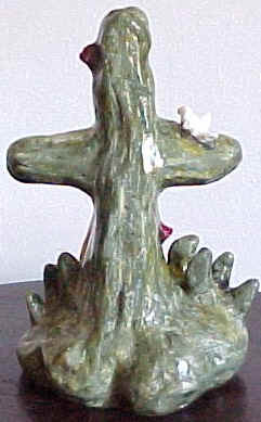 Crucificada/2000- Escultura em argila por Vernica M. Mapurunga de Miranda 