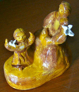Danar a vida - Escultura por Vernica Mapurunga de Miranda - outubro/novembro de 2003