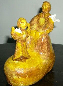 Danar a vida - Escultura por Vernica Mapurunga de Miranda - outubro/novembro de 2003
