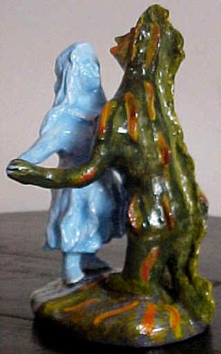 Danando com o Drago/2000 -Escultura em argila por Vernica M. Mapurunga de Miranda