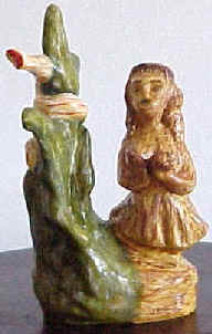Prece 2/2000-escultura em argila por Vernica M. Mapurunga de Miranda