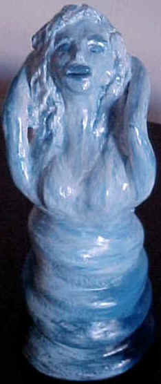 Banhada de mar/2000 -Escultura em Argila - por Vernica M. Mapurunga de Miranda