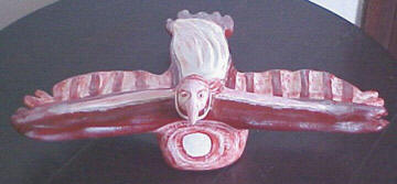 Os pssaros so pontes - Escultura por Vernica M. Mapurunga de Miranda - Jan-Maio/2002