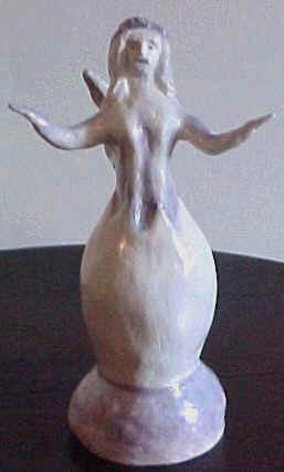 Renascer-2000/Escultura em Argila/de Vernica Miranda