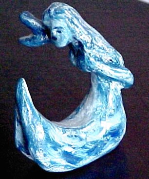 Serpens Agua - Escultura por Vernica M. Mapurunga de Miranda-Julho 2002