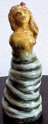 Tempestade verde/2000-escultura em argila por Vernica M. Mapurunga de Miranda
